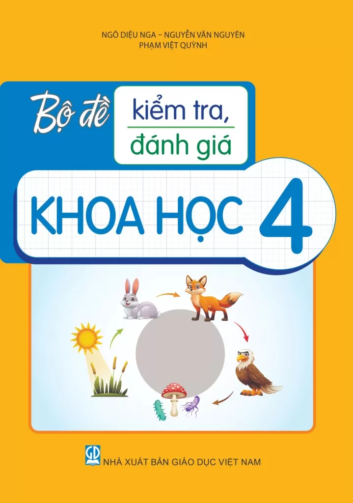 BỘ ĐỀ KIỂM TRA, ĐÁNH GIÁ KHOA HỌC LỚP 4 (Theo chương trình GDPT 2018)
